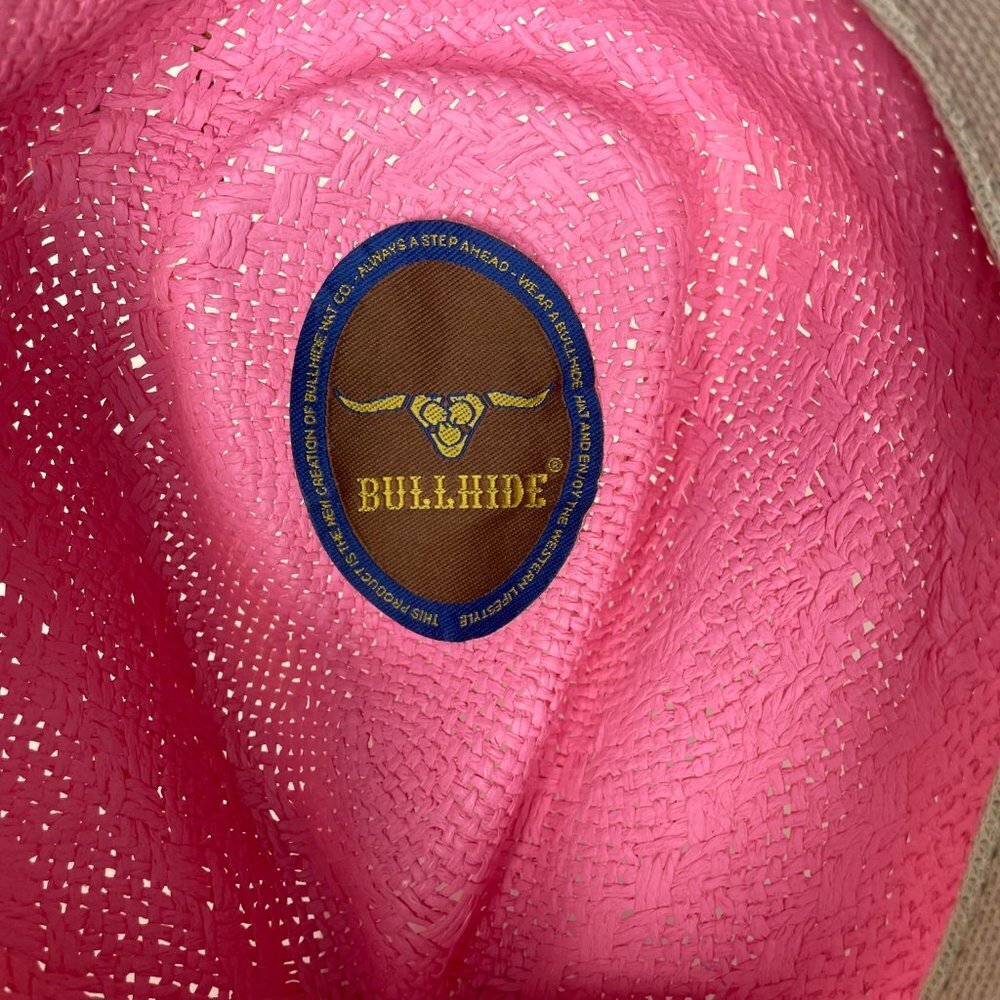 Bullhide Hot Pink Cowboy Cowgirl Hat Small Ultimate Party Accessory - Picture 7 of 10